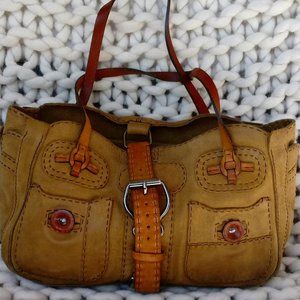 JAMIN PUECH sparkly leather shoulder bag